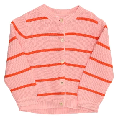 Strickjacke (Pink, Rot) von Minimarket Baumwolle