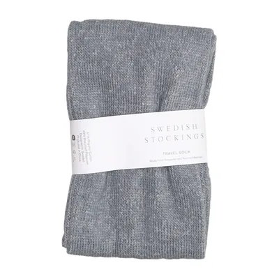 Strumpor (Grå) från Swedish Stockings Ekologisk bomull, Återvunnen polyester
