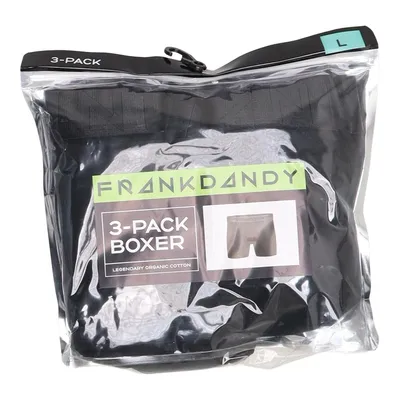 Kalsonger (Svart) från Frank Dandy Elastan, Ekologisk bomull
