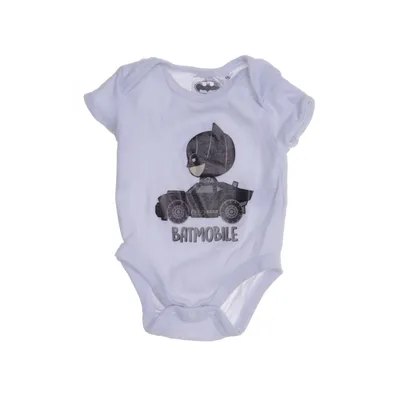 Body (Vit, Svart) från Batman Bomull