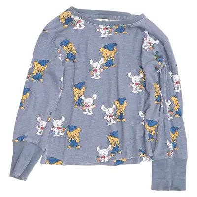 Pyjamaströja (Blå, Vit, Gul) från Bamse by Lindex Bomull