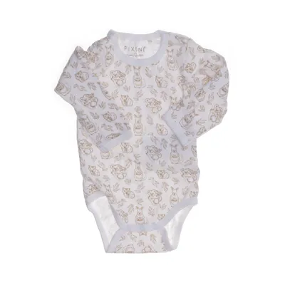Body (Vit, Beige) från Fixoni Ekologisk bomull