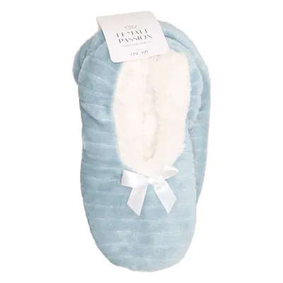 Chaussons (Bleu, Blanc) de Female Passion