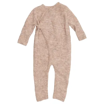 Strampler (Beige) von Cubus Mini Alpakawolle, Nylon, Recyceltes Polyester