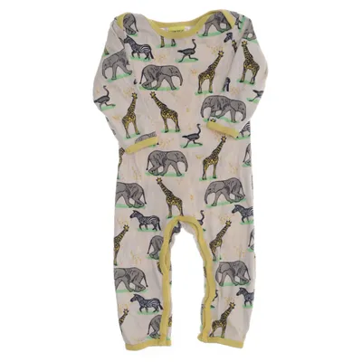 Sparkdräkt (Beige, Flerfärgad) från Duns Ekologisk bomull