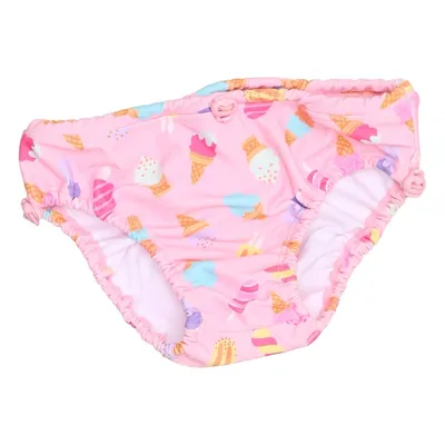 Couche de natation (Rose, Multicolore) de Mix Beachwear Élasthane, Polyester
