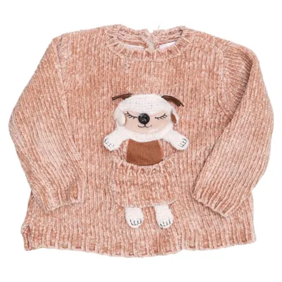 Weihnachtspullover (Pink) von Zara Knitwear