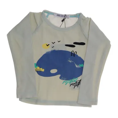 Long sleeve T-shirt (Green, Multicolored) from Bobo Choses