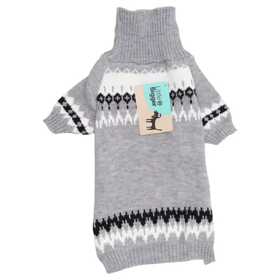 Vêtements pour chien (Gris, Blanc, Noir) de Little & Bigger Acrylique