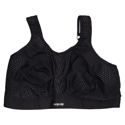 Sports bra (Black) from Swemark Elastane, Polyamide, Polyester