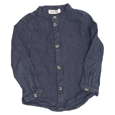 Chemise (Bleu) de MarMar Copenhagen Coton, Élasthane