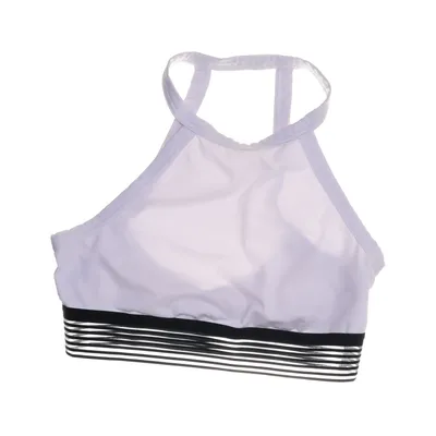 Sports bra (White, Black) from Victoria Sport Elastane, Polyamide