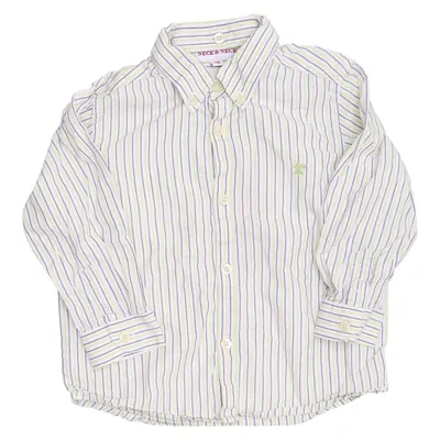 Button down shirt (White, Green, Purple) from Neck & Neck Cotton