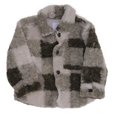 Vinterjacka (Grön, Beige) från Zara Polyester