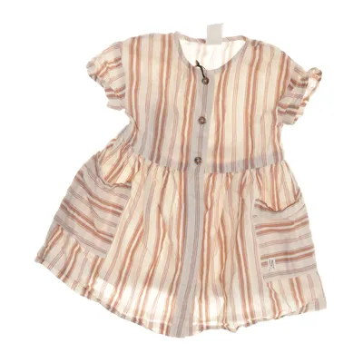 Blus (Vit, Brun) från Lindex Baby Bomull