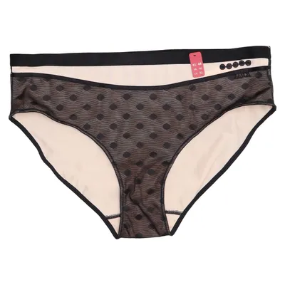 Panties (Black, Beige) from Lisca Elastane, Polyamide, Polyester