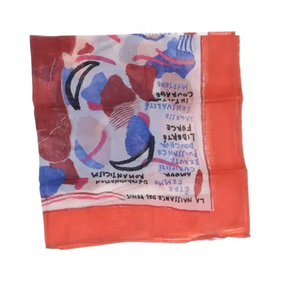 Scarf (Orange, Flerfärgad) från Sézane