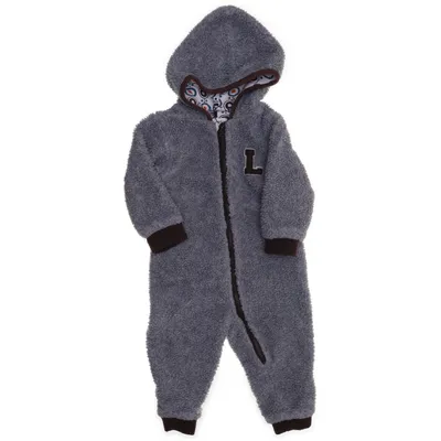 Mjukisdräkt (Grå, Flerfärgad) från Baby by Lindex Bomull, Polyester
