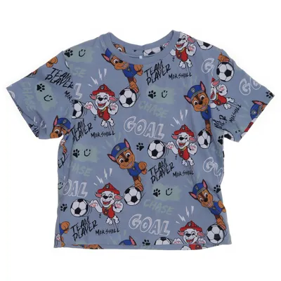 T-shirt (Blå, Flerfärgad) från Name It Elastan, Ekologisk bomull