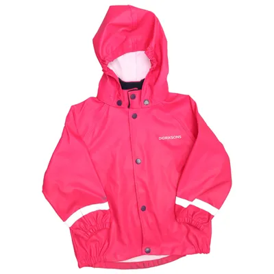 Rain jacket (Pink) from Didriksons Polyester, Polyurethane