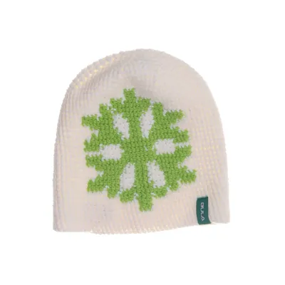 Mössa (Vit, Grön) från Bula Akryl