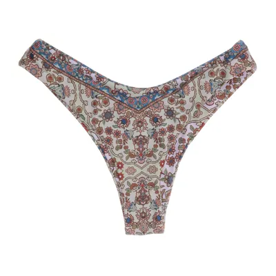 Bikini bottom (Green, Multicolored) from Zaful