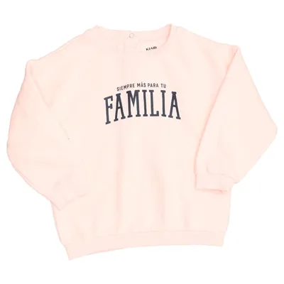 Sweatshirt (Rose) de Kiabi Coton, Polyester