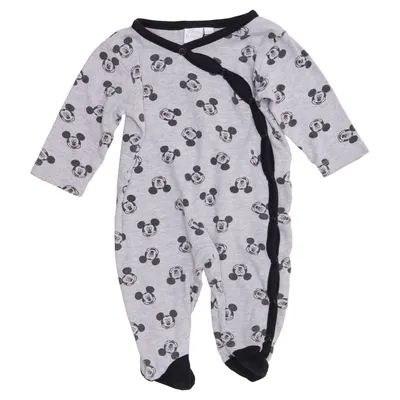 Rompers (Gray, Black) from Disney Baby Cotton, Polyester