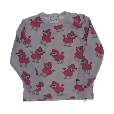 Långärmad t-shirt (11132) från Mano Bomull, Elastan