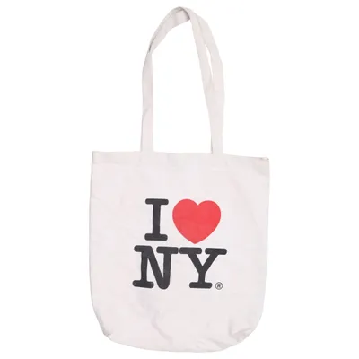 Tygpåse (Vit, Flerfärgad) från I Love NY