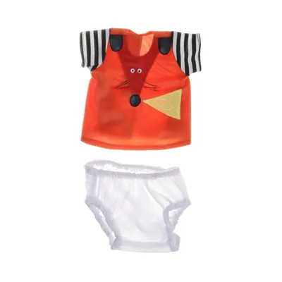 Doll clothes (Red, Multicolored) from Rubens Barn