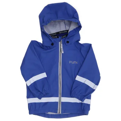 Regenjack (Blauw, Meerkleurig) van Funk by Lager 157 Polyester, Polyurethaan