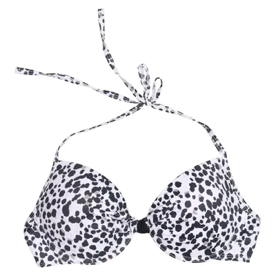 Bikini top (Black, White) from Wonderland