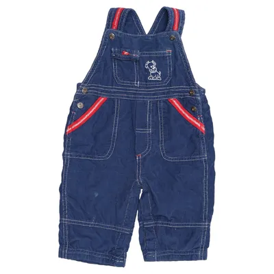 Salopette (Bleu, Rouge) de Mohini Baby Coton