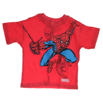 T-shirt (Rød, Blå) fra Marvel Bomuld