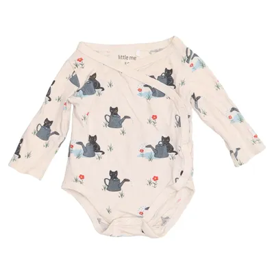 Body (Beige, Flerfarvet) fra Little Me Bomuld, Elastan