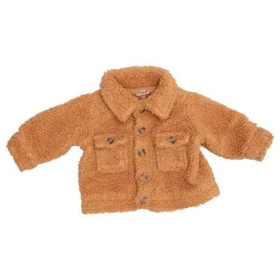 Overshirt (Bruin) van Cat & Jack Katoen, Gerecycled polyester
