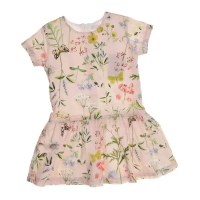 Dress (Pink, Multicolored) from Livly Cotton