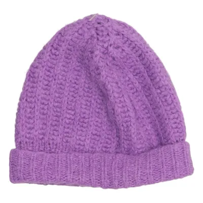 Beanie (Lila) van Bloom Alpacawol, Merinowol, Polyamide