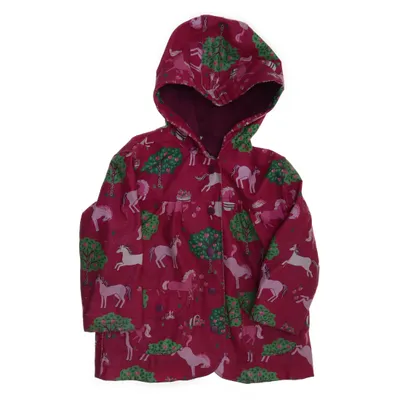 Regnjakke (Lilla, Grøn, Hvid) fra Hatley Polyester, Polyurethan