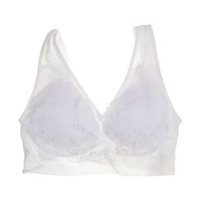 Bralette (White) from Milana Bra Nylon