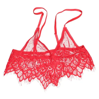 Bralette (Red) from Hunkemöller Elastane, Polyamide