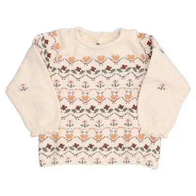 Sweater (Beige, Flerfarvet) fra Zara