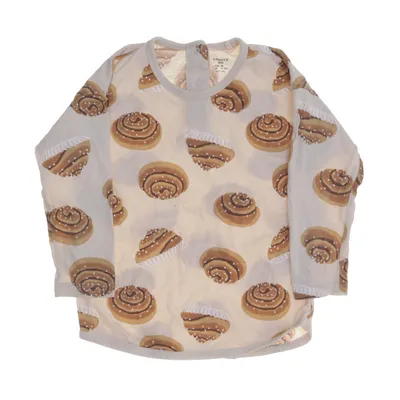 Langærmet t-shirt (Beige, Brun) fra Lindex Baby