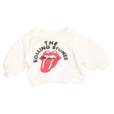 Sweatshirt (Hvid, Rød) fra Zara