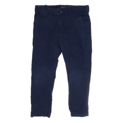 Chino (Bleu) de H&M Coton, Élasthane, Polyester