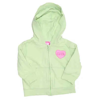 Sweat à capuche (Vert) de Mini Coton