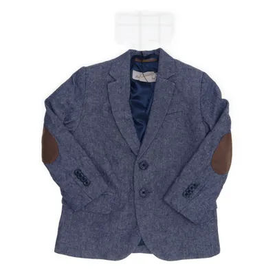 Blazer (Blauw, Meerkleurig) van H&M Kids Katoen, Polyester