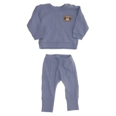 Tenue d'intérieur (Bleu) de Baby Club Coton