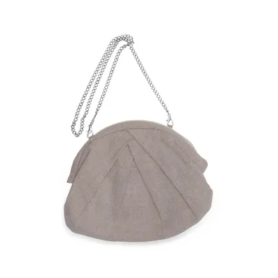 Skuldertaske (Beige) fra Núnoo